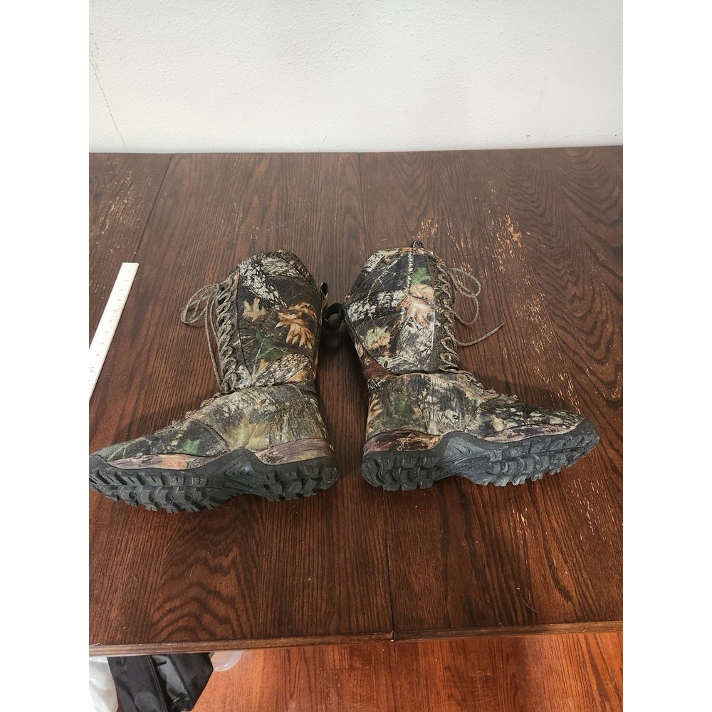 RedHead Waterproof Insulated Mossy Oak Camo Hunting Boots Men 11M Tall Lace Up